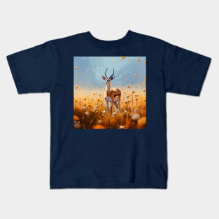 Gazelle in sunshine Kids T-Shirt